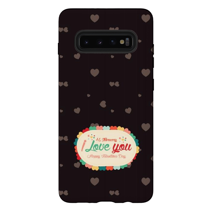 Galaxy S10 plus StrongFit love day by TMSarts