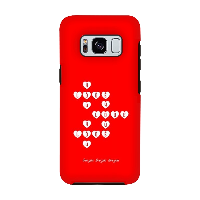 Galaxy S8 StrongFit love you love you by TMSarts