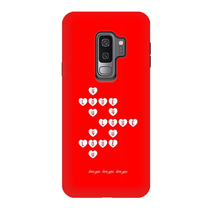 Galaxy S9 plus StrongFit love you love you by TMSarts