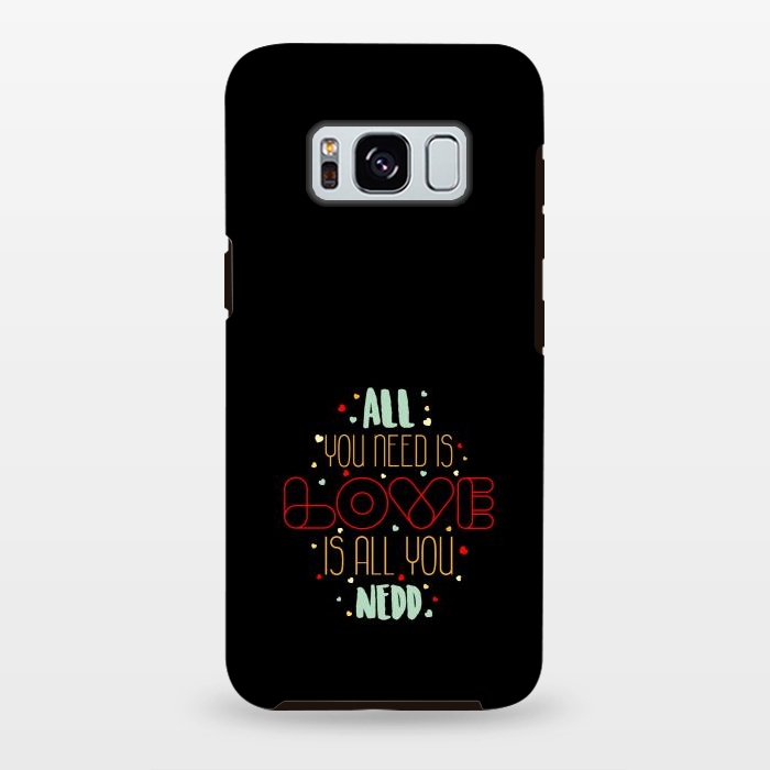 Galaxy S8 plus StrongFit all you need is love by TMSarts