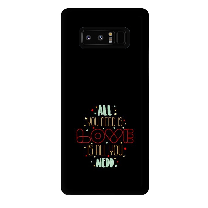 Galaxy Note 8 StrongFit all you need is love by TMSarts