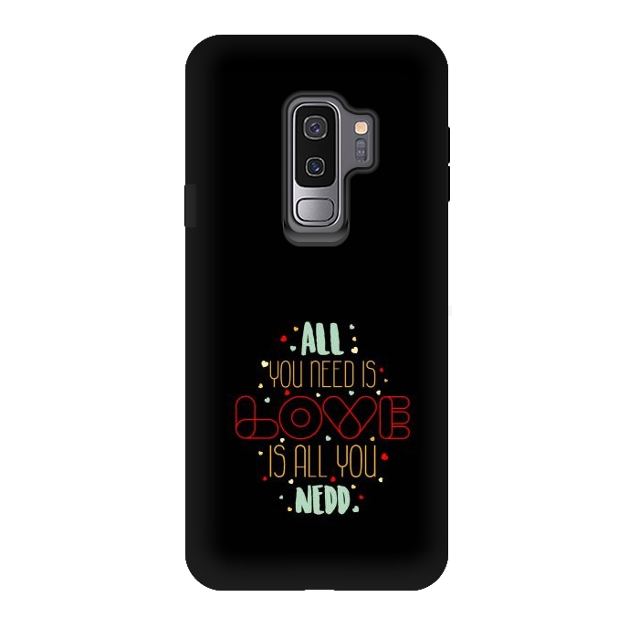 Galaxy S9 plus StrongFit all you need is love by TMSarts