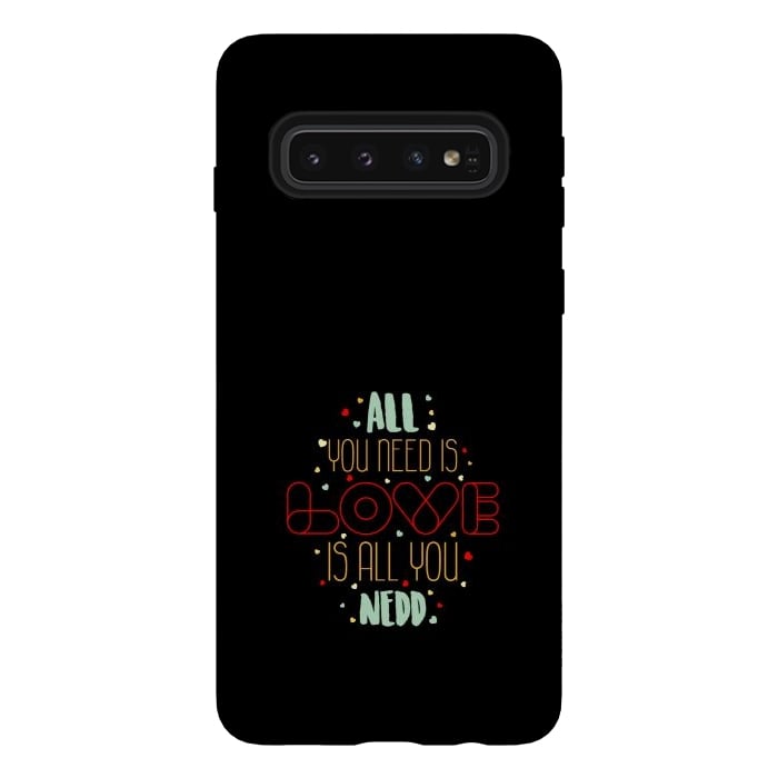 Galaxy S10 StrongFit all you need is love by TMSarts