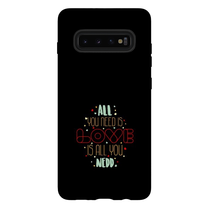 Galaxy S10 plus StrongFit all you need is love by TMSarts