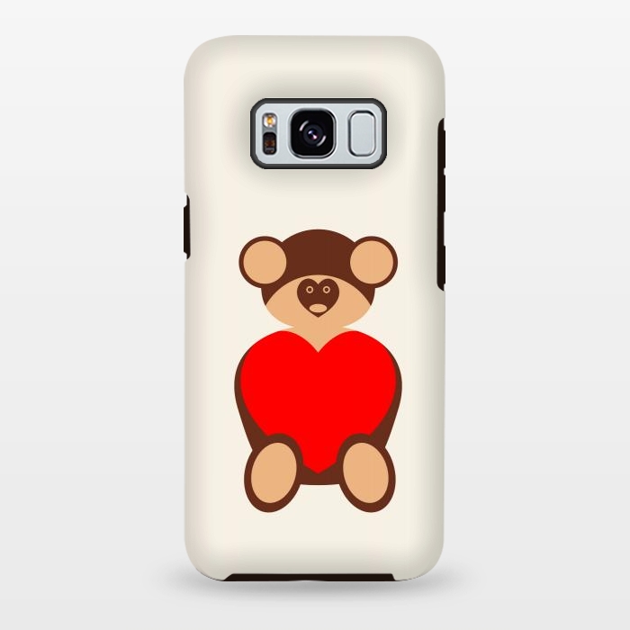 Galaxy S8 plus StrongFit valentine daddy bear by TMSarts