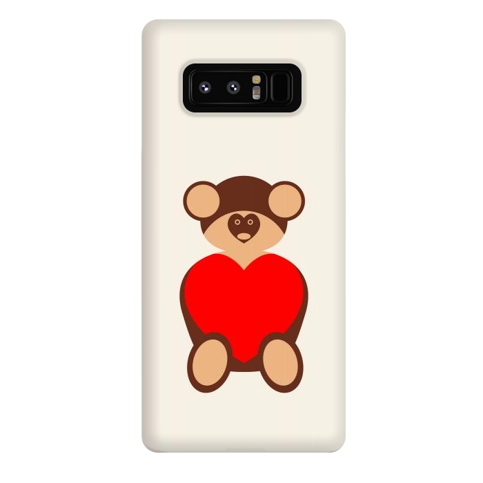 Galaxy Note 8 StrongFit valentine daddy bear by TMSarts