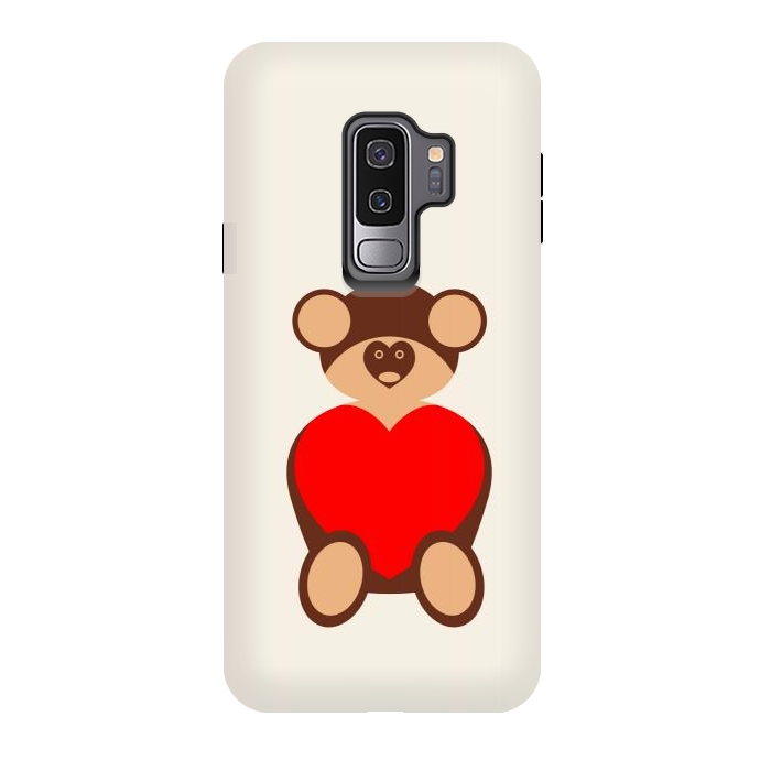 Galaxy S9 plus StrongFit valentine daddy bear by TMSarts