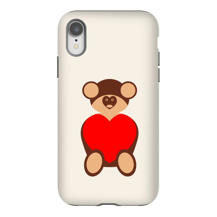 iPhone Xr StrongFit valentine daddy bear by TMSarts