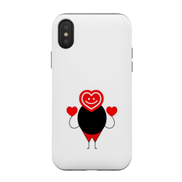 iPhone Xs / X StrongFit funny valentine by TMSarts