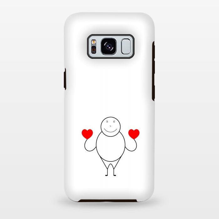 Galaxy S8 plus StrongFit stick human love by TMSarts