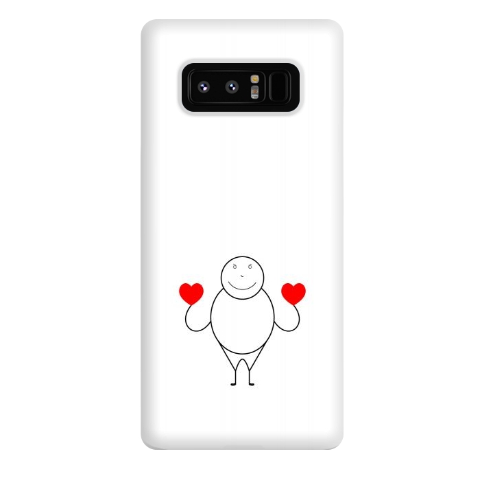 Galaxy Note 8 StrongFit stick human love by TMSarts