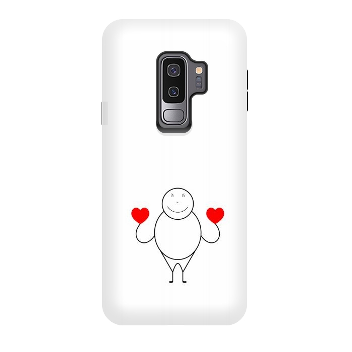 Galaxy S9 plus StrongFit stick human love by TMSarts