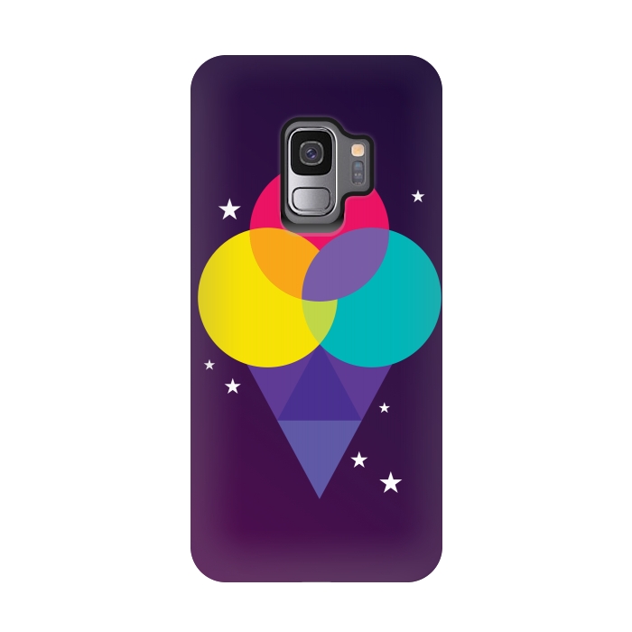 Galaxy S9 StrongFit Midnight Ice Cream by Dellán