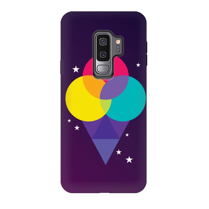 Galaxy S9 plus StrongFit Midnight Ice Cream by Dellán