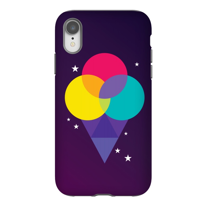 iPhone Xr StrongFit Midnight Ice Cream by Dellán