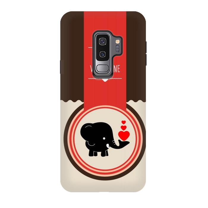 Galaxy S9 plus StrongFit be valentine elephant by TMSarts