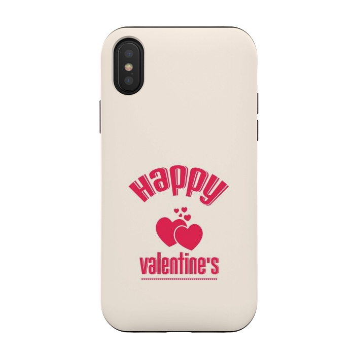 iPhone Xs / X StrongFit valentine greeting by TMSarts