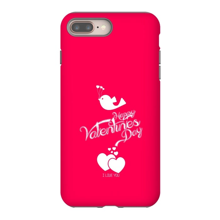 iPhone 7 plus StrongFit bird valentine by TMSarts