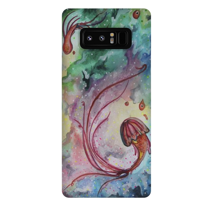 Galaxy Note 8 StrongFit medusas alienigenas  by AlienArte 