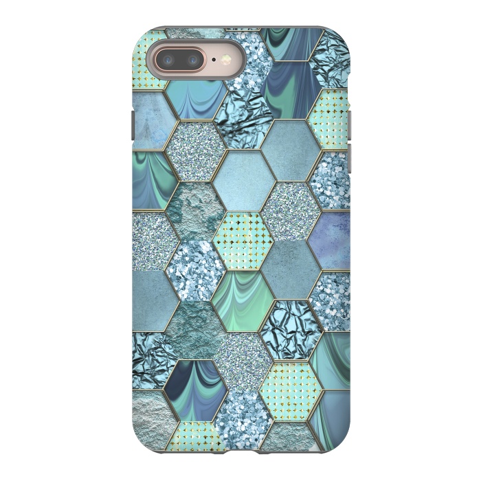 iPhone 7 plus StrongFit Glamorous Hexagon  by Andrea Haase