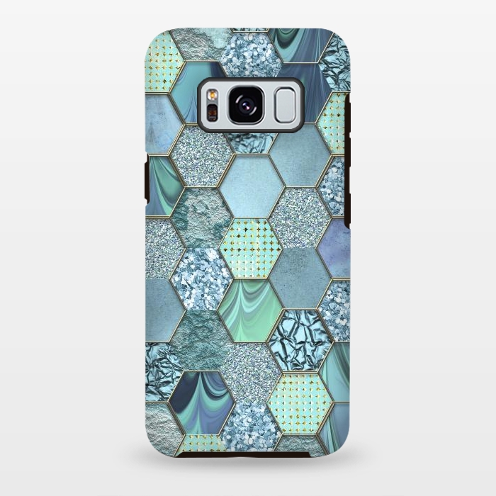Galaxy S8 plus StrongFit Glamorous Hexagon  by Andrea Haase