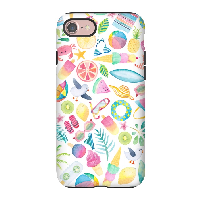 iPhone 7 StrongFit Ditzy Summer Extravaganza by gingerlique