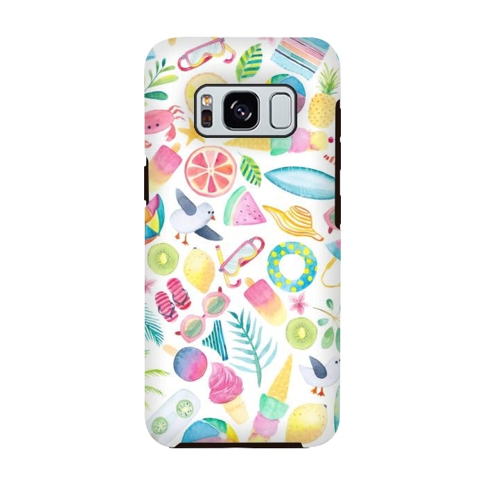 Galaxy S8 StrongFit Ditzy Summer Extravaganza by gingerlique