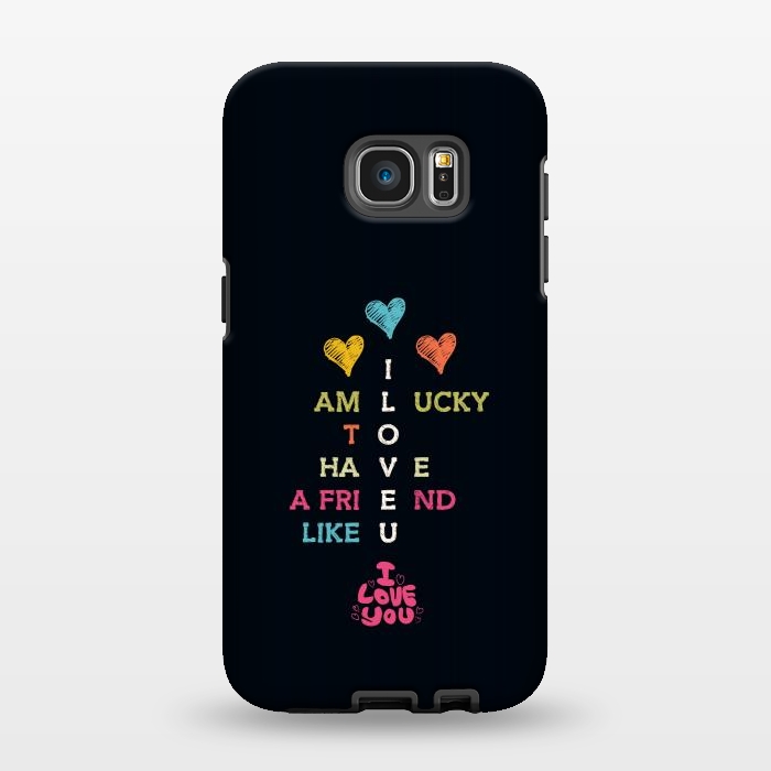 Galaxy S7 EDGE StrongFit iloveu by TMSarts