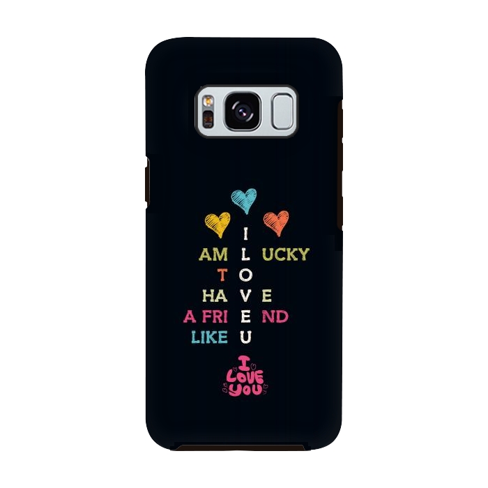 Galaxy S8 StrongFit iloveu by TMSarts