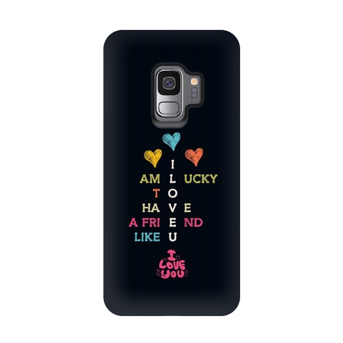 Galaxy S9 StrongFit iloveu by TMSarts