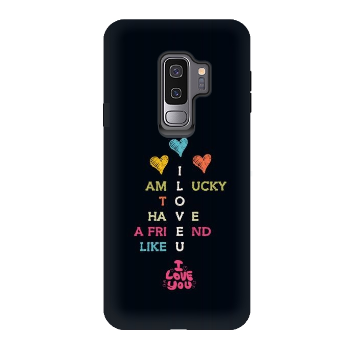 Galaxy S9 plus StrongFit iloveu by TMSarts