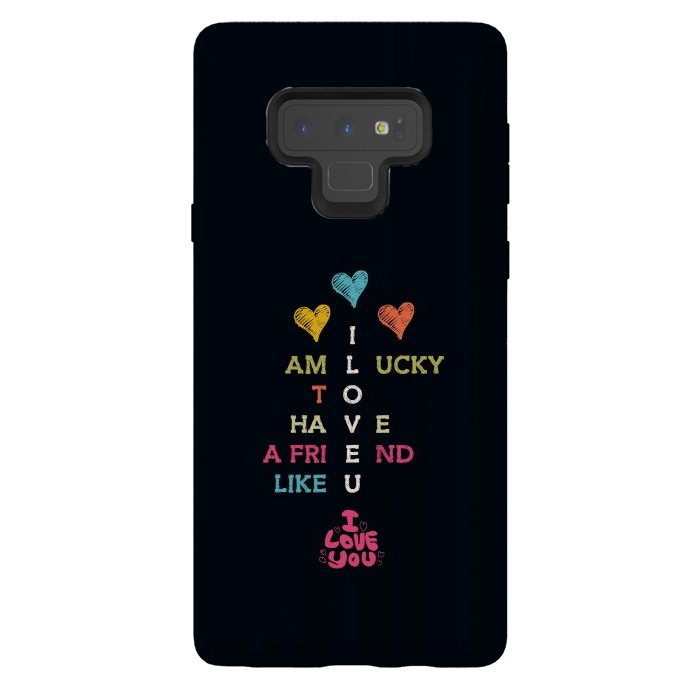 Galaxy Note 9 StrongFit iloveu by TMSarts