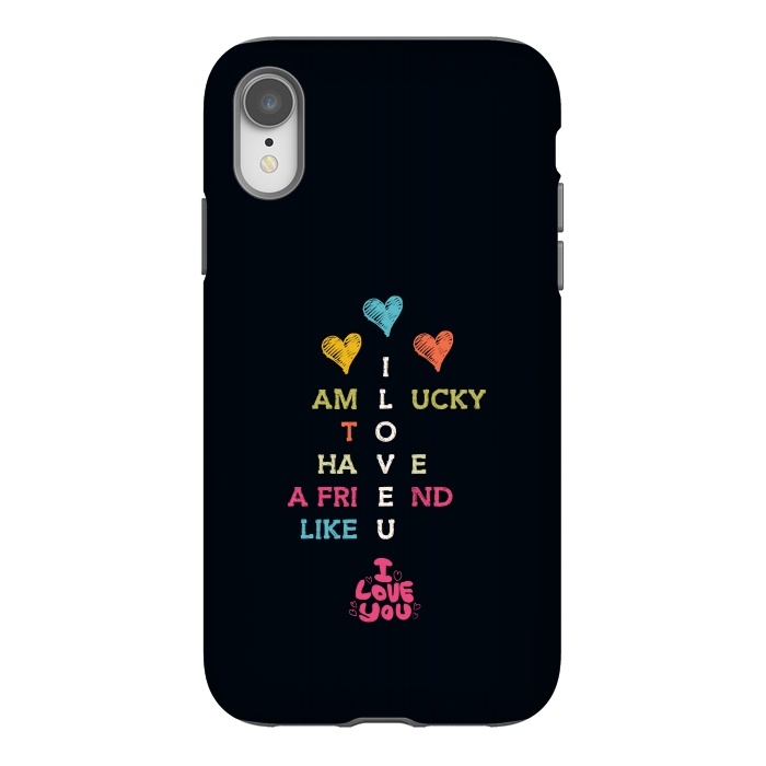 iPhone Xr StrongFit iloveu by TMSarts