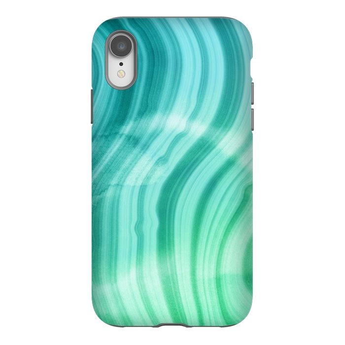 iPhone Xr StrongFit Mermaid Ocean Marble Waves  by  Utart