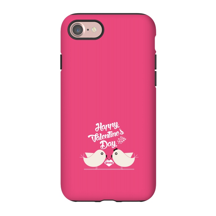 iPhone 7 StrongFit love birds couple by TMSarts
