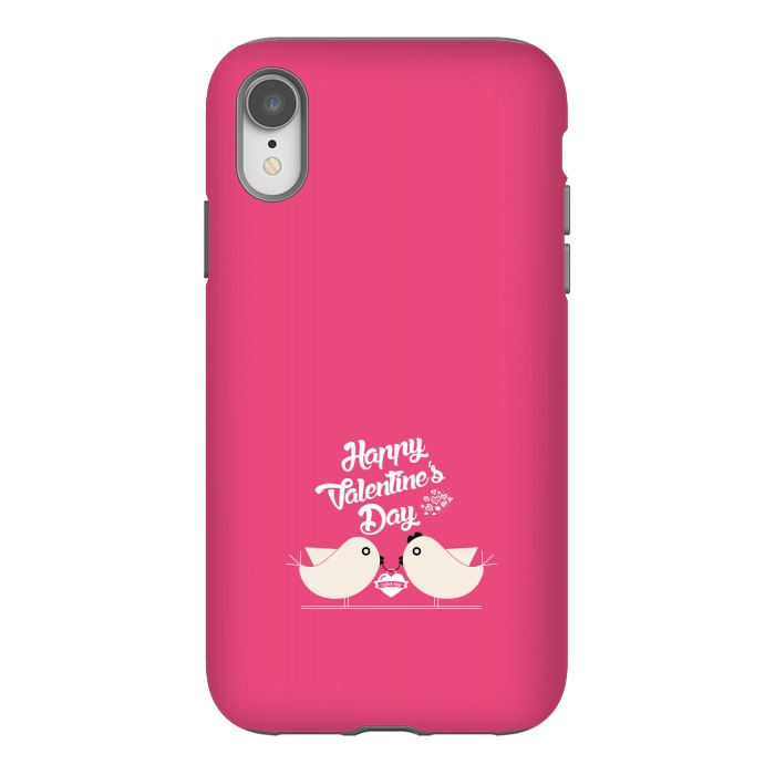 iPhone Xr StrongFit love birds couple by TMSarts