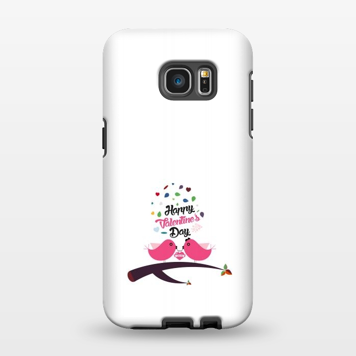 Galaxy S7 EDGE StrongFit birds sitting on tree by TMSarts