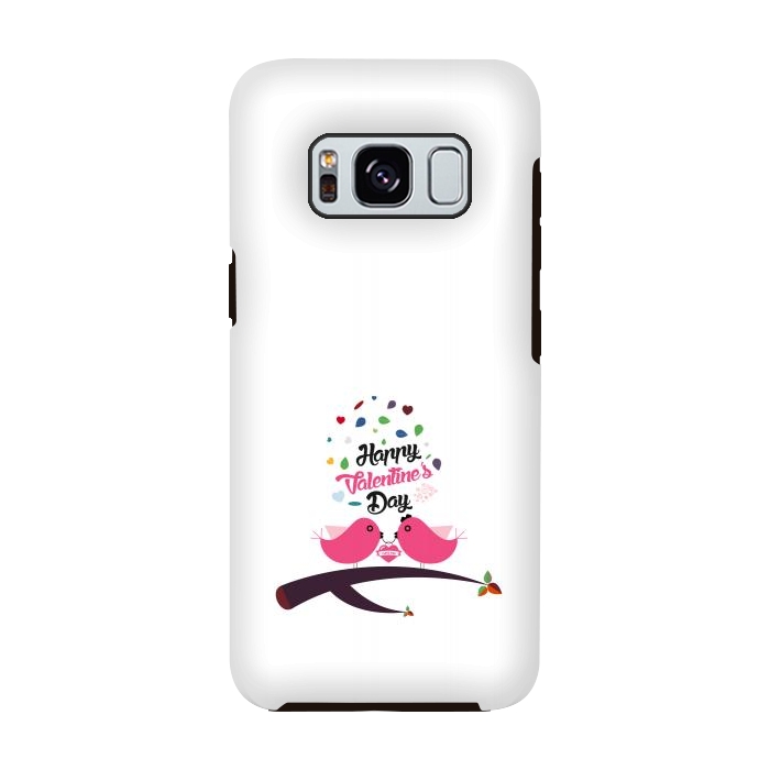 Galaxy S8 StrongFit birds sitting on tree by TMSarts