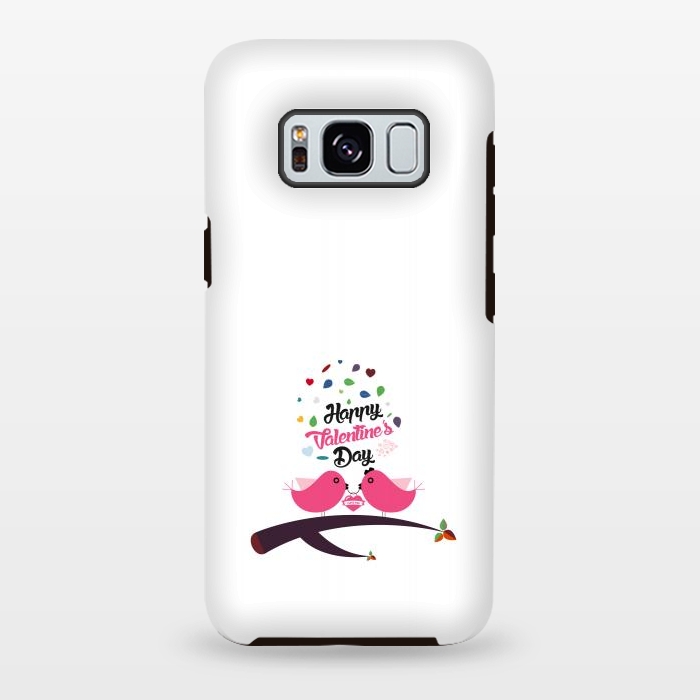 Galaxy S8 plus StrongFit birds sitting on tree by TMSarts