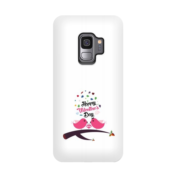 Galaxy S9 StrongFit birds sitting on tree by TMSarts