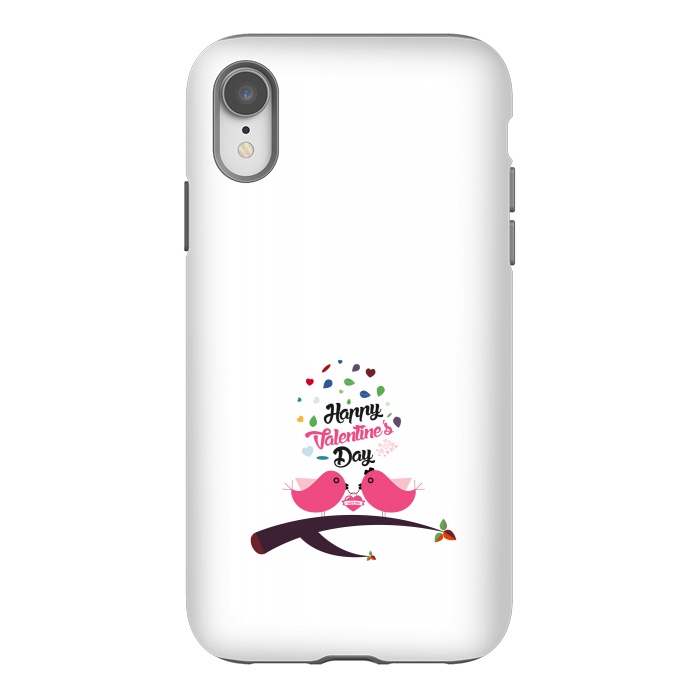 iPhone Xr StrongFit birds sitting on tree by TMSarts