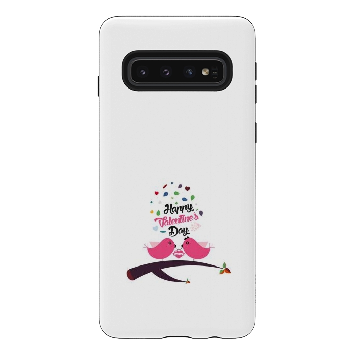 Galaxy S10 StrongFit birds sitting on tree by TMSarts
