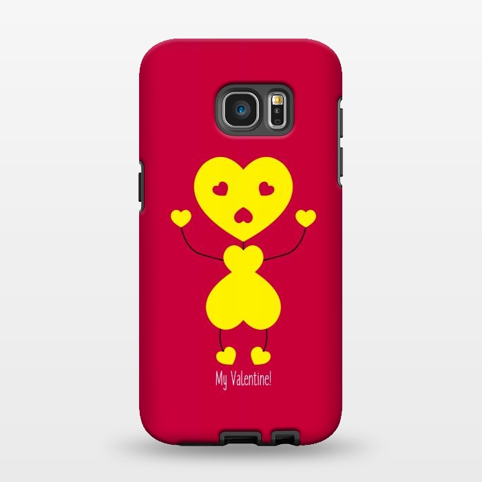 Galaxy S7 EDGE StrongFit bee my valentine by TMSarts