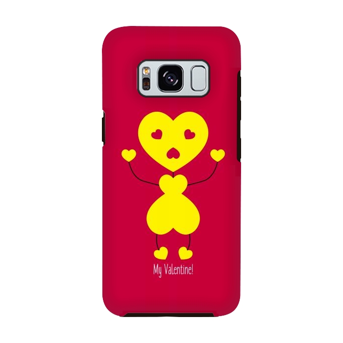 Galaxy S8 StrongFit bee my valentine by TMSarts