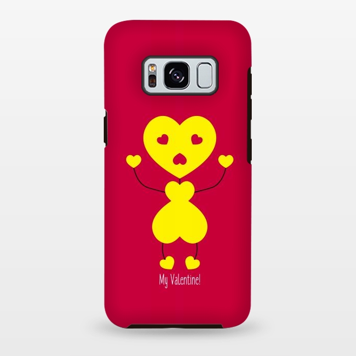 Galaxy S8 plus StrongFit bee my valentine by TMSarts