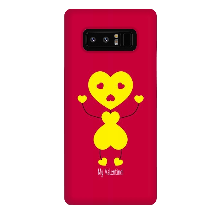 Galaxy Note 8 StrongFit bee my valentine by TMSarts