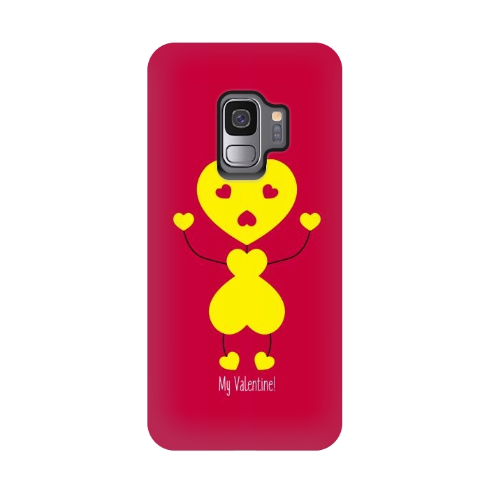Galaxy S9 StrongFit bee my valentine by TMSarts