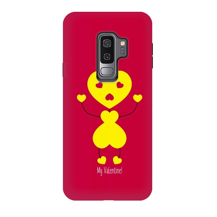 Galaxy S9 plus StrongFit bee my valentine by TMSarts