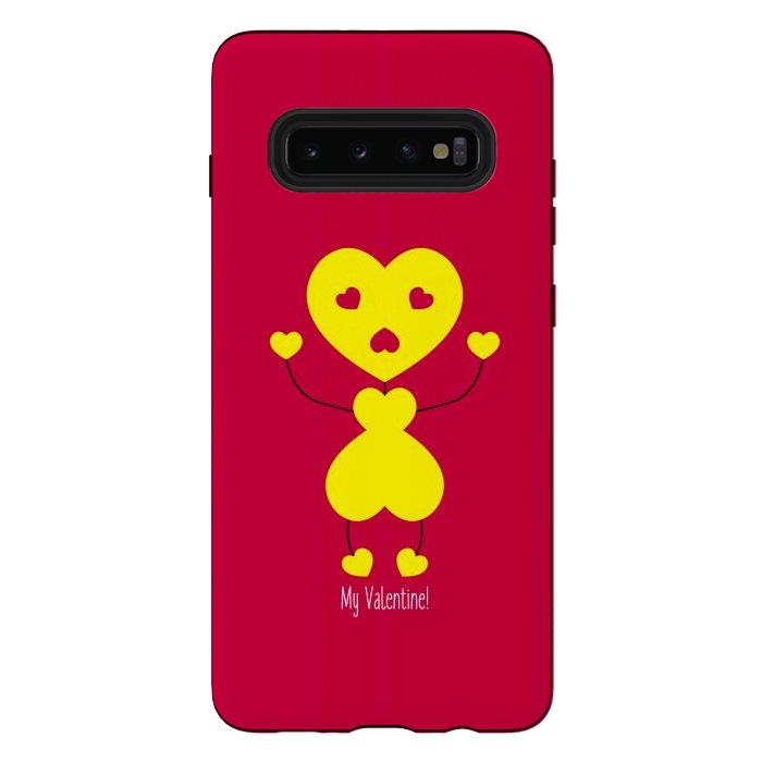 Galaxy S10 plus StrongFit bee my valentine by TMSarts