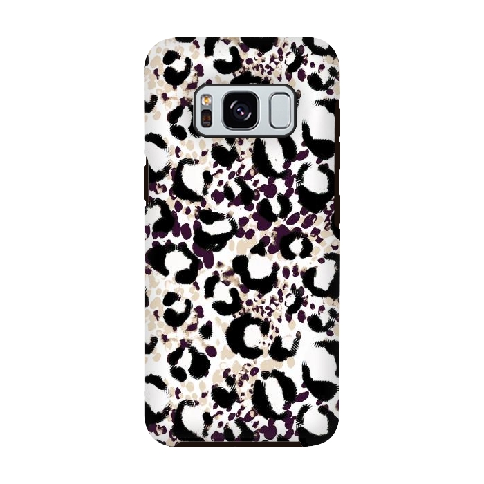 Galaxy S8 StrongFit Leopard print spots by Oana 